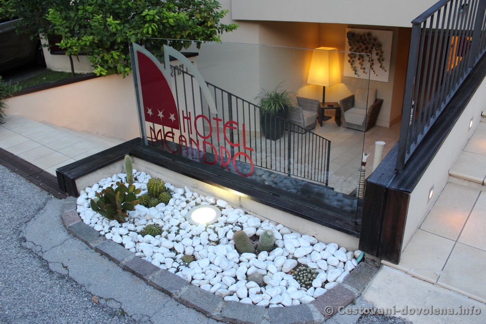 Hotel Meandro je příjemný, spíše rodinný hotel.